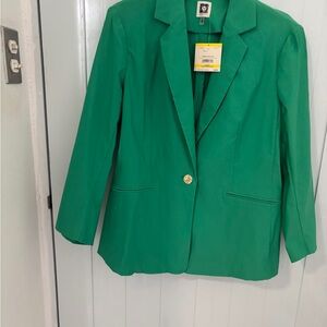 Green Women's Blazer